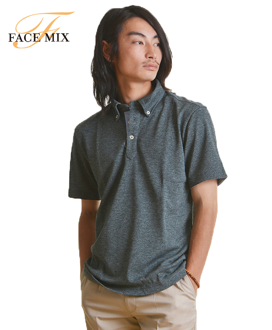 FACE MIX(フェイスミックス)ユニセックス吸汗速乾ポロシャツ激安卸通販はこちらからです。
