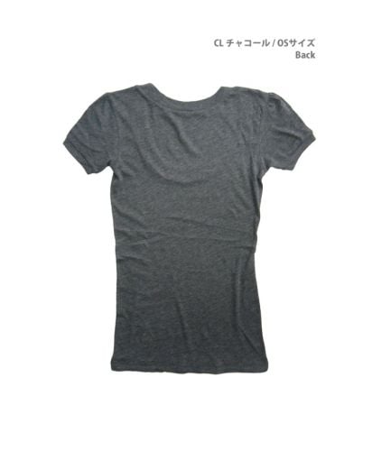 レディースガーゼパフスリーブTシャツ/BACKスタイル