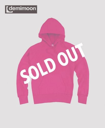 レディース裏毛プルオーバーパーカー/SPK ショッキングピンク/SOLDOUT