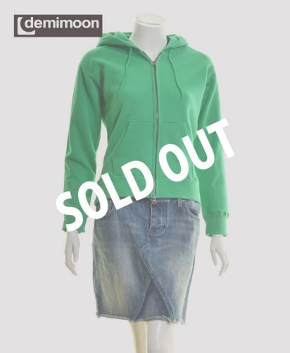 レディース裏毛ジップパーカー/KGR Lサイズ レディース/SOLDOUT