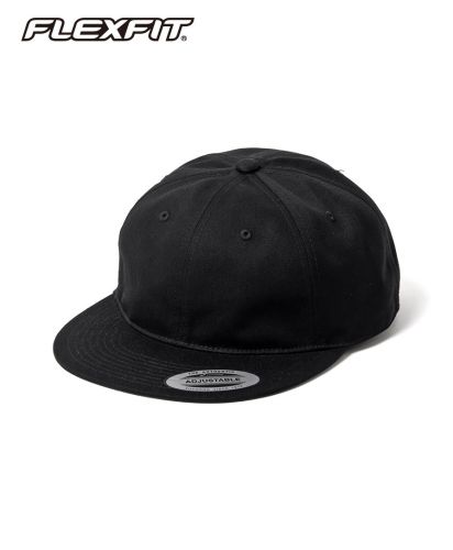 FLEXFIT(フレックスフィット)オリジナルレトロスタイルキャップ ワンントーン(Exclusive Model)/BK ブラック