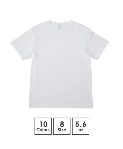 ハイグレードコットンTシャツ/ホワイト