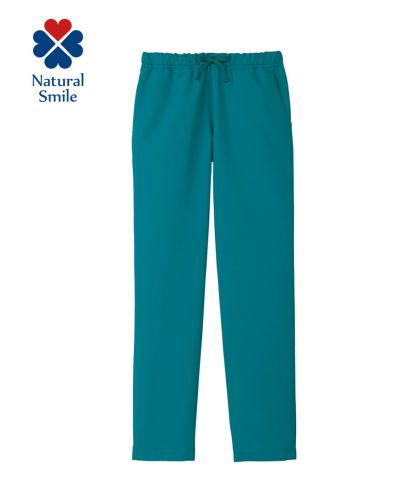 Natural Smile(ナチュラルスマイル)ユニセックススクラブパンツ/26 ターコイズ