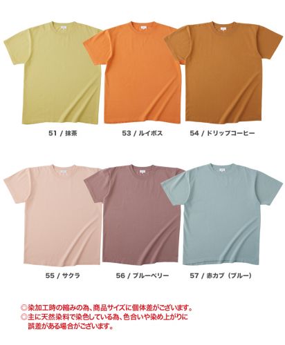 フードテキスタイルTシャツ/展開カラー