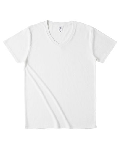 トライブレンドVネックTシャツ/ 10オフホワイト