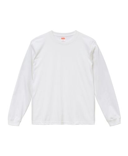 オーセンティックスーパーヘヴィーウェイト 7.1オンス ロングスリーブTシャツ(1.6インチリブ)/001 ホワイト