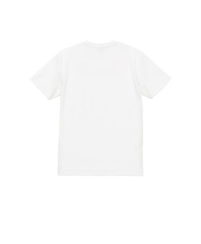 7.1オンス スムース ロイヤル Tシャツ/001 ホワイト.バックスタイル