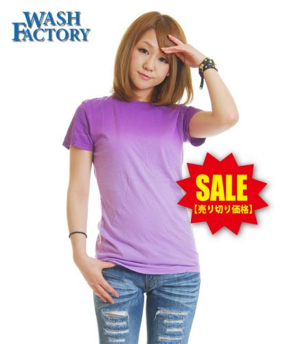 DIP DYED レディース グラデーションWASH Tシャツ