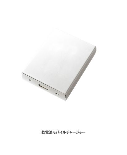 防災緊急10点セット　リュックタイプ/（セット内容）乾電池モバイルチャージャー