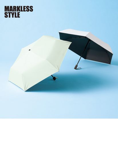 シンプル遮光折りたたみ傘/遮光率100％生地使用