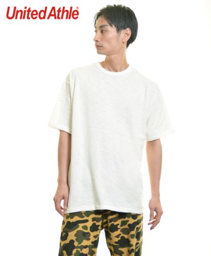 7.6オンス スラブ スーパーヘヴィーウェイト Tシャツ/003オフホワイト XL  メンズモデル176cm