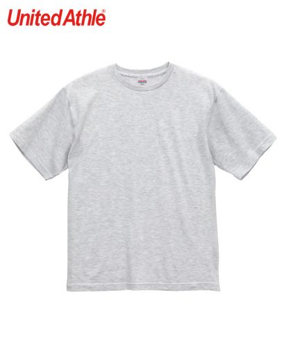 ユナイテッドアスレ(United Athle)4.7オンス レギュラー フィット Tシャツ/005 アッシュ