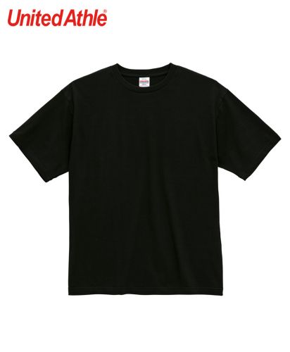 ユナイテッドアスレ(United Athle)4.7オンス レギュラー フィット Tシャツ/0002 ブラック