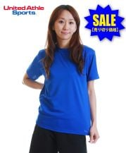 【SALE】United Athle Sports(ユナイテッドアスレスポーツ)ドライ アスレチックTシャツ｜084コバルトブルー 160サイズ レディースモデル 160cm